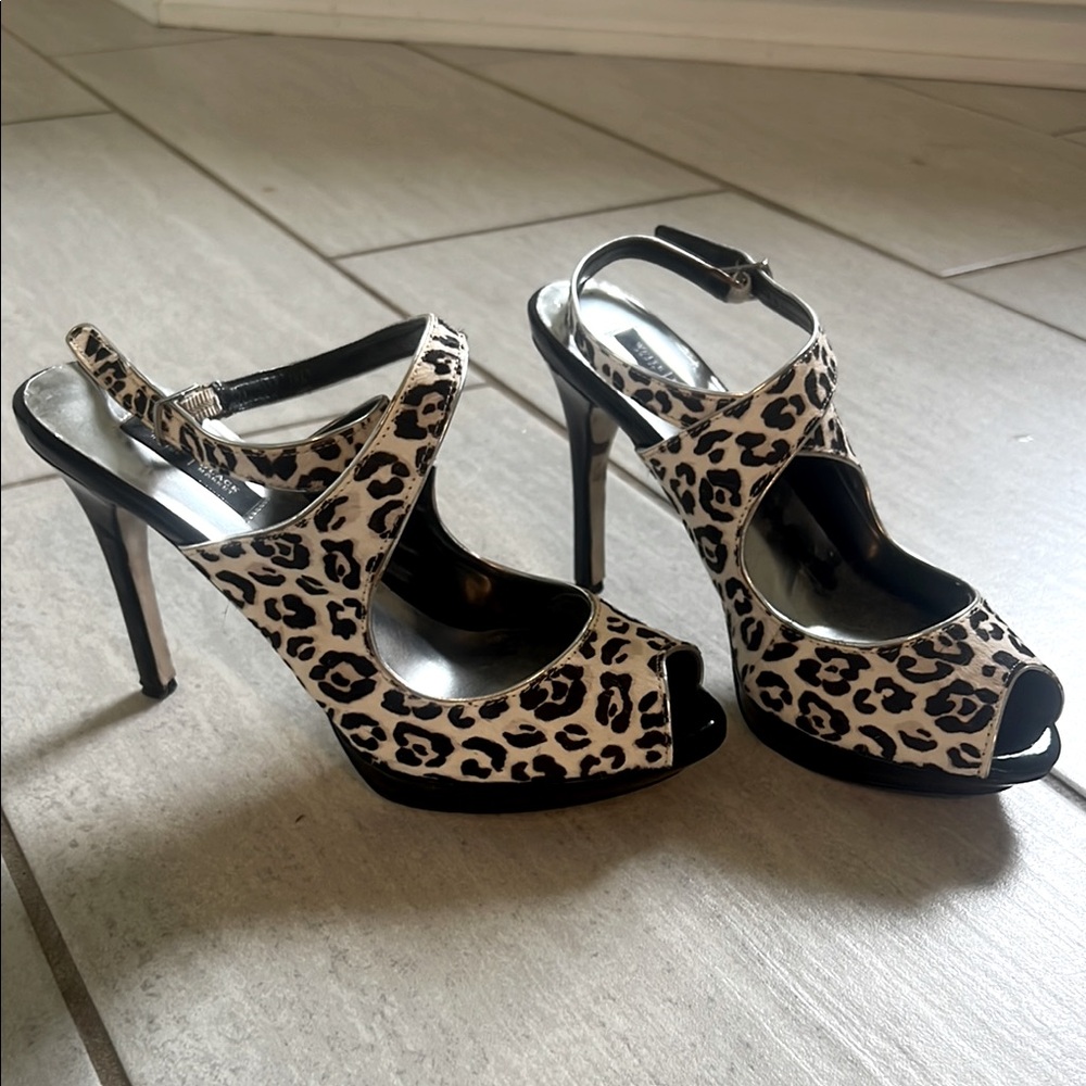 Leopard Print Women's Heels